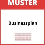 Businessplan Muster PDF