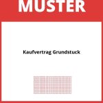 Kaufvertrag Grundstück Muster PDF