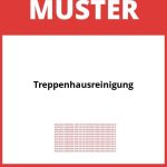 Treppenhausreinigung Muster PDF